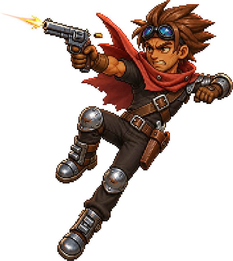 Bullet Nomad hero character